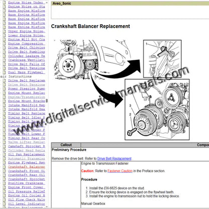 Imagen 2 - service-manual-interactive-chevrolet-aveo-sonic-2012-2016