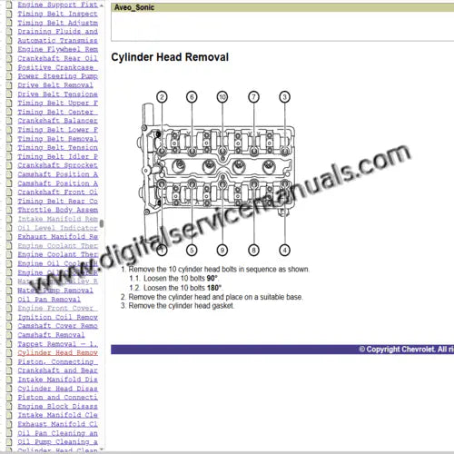 Imagen 3 - service-manual-interactive-chevrolet-aveo-sonic-2012-2016