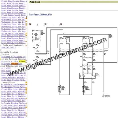 Imagen 4 - service-manual-interactive-chevrolet-aveo-sonic-2012-2016