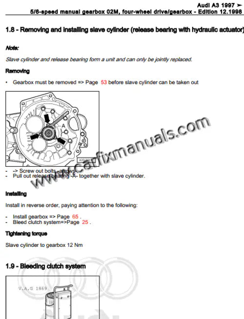 Imagen 2 - factory-repair-manual-audi-a3-1997-2003-wiring-diagrams