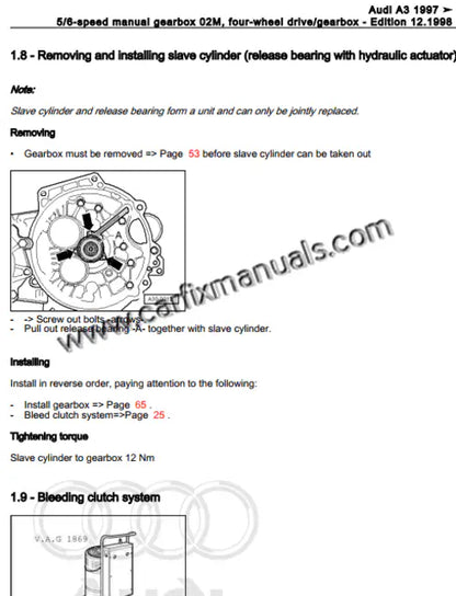 Imagen 2 - factory-repair-manual-audi-a3-1997-2003-wiring-diagrams