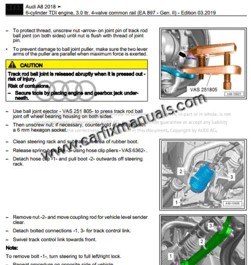 Imagen 2 - service-manual-audi-a8-2018-2020-electrical-diagrams-pdf