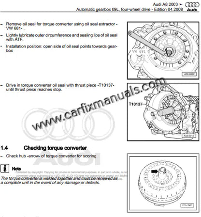Imagen 2 - repair-manual-audi-a8-s8-2003-2010-electrical-diagrams