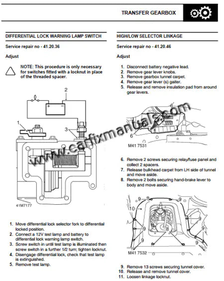 Imagen 2 - service-wiring-manual-land-rover-defender-td5-1998-2002