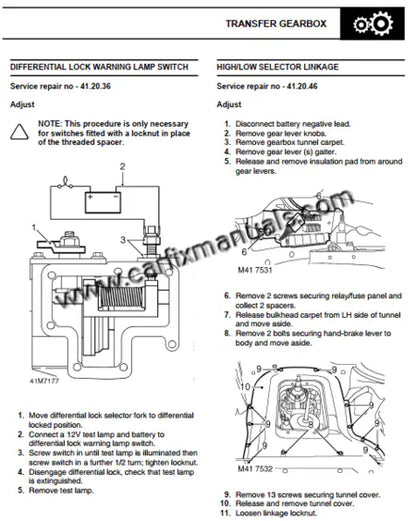Imagen 2 - service-wiring-manual-land-rover-defender-td5-1998-2002