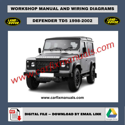 Service & Wiring Manual Land Rover Defender Td5 (1998-2002)