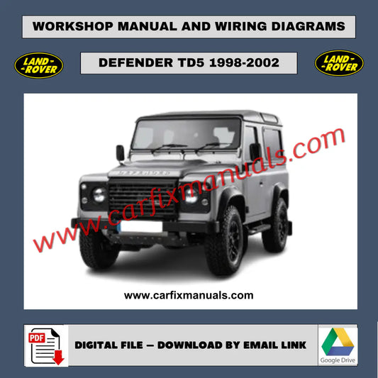 Service & Wiring Manual Land Rover Defender Td5 (1998-2002)