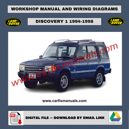 Repair Manual Land Rover Discovery 1 (1994-1998) Wiring PDF