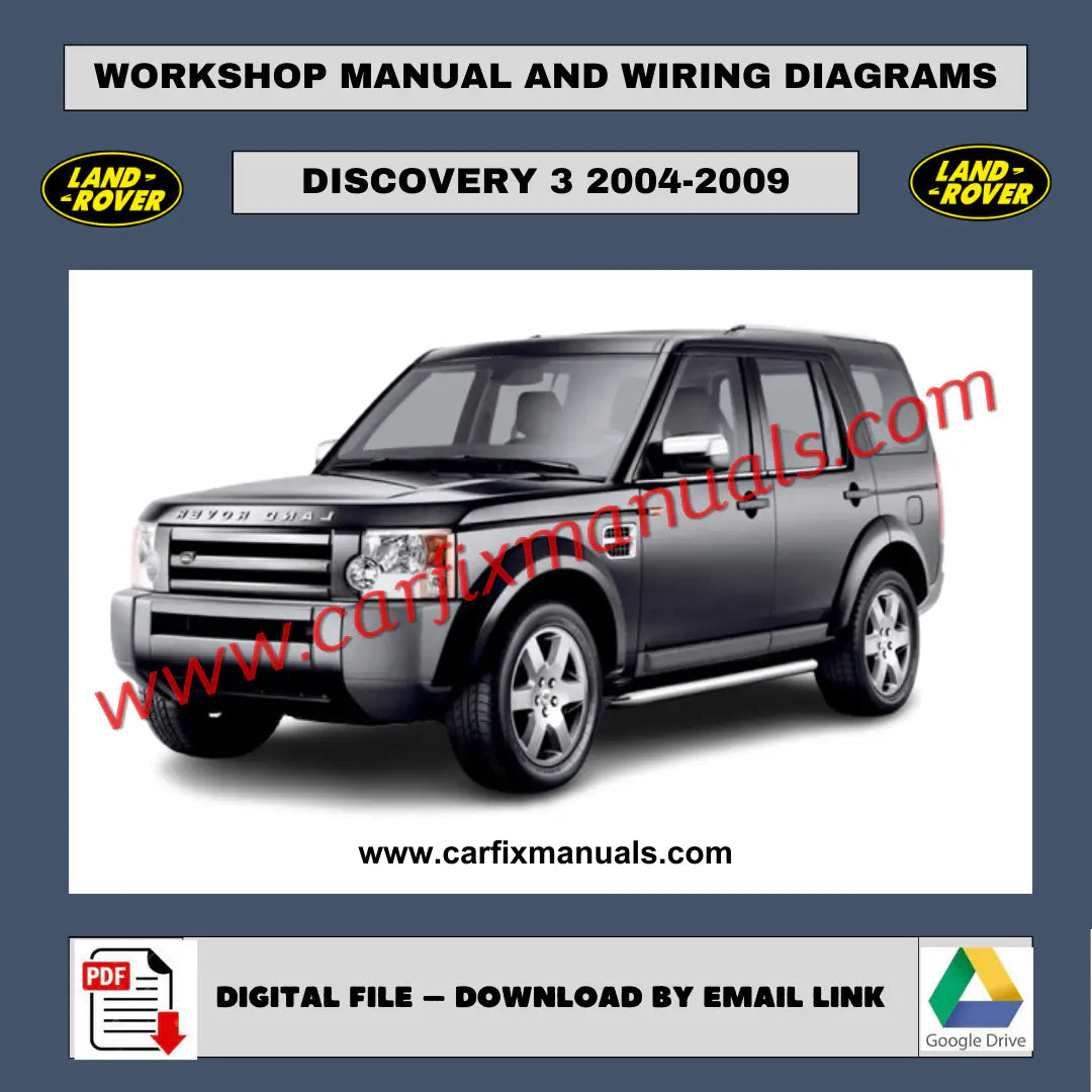 Repair Manual Land Rover Discovery 3 (2004-2010) Wiring PDF