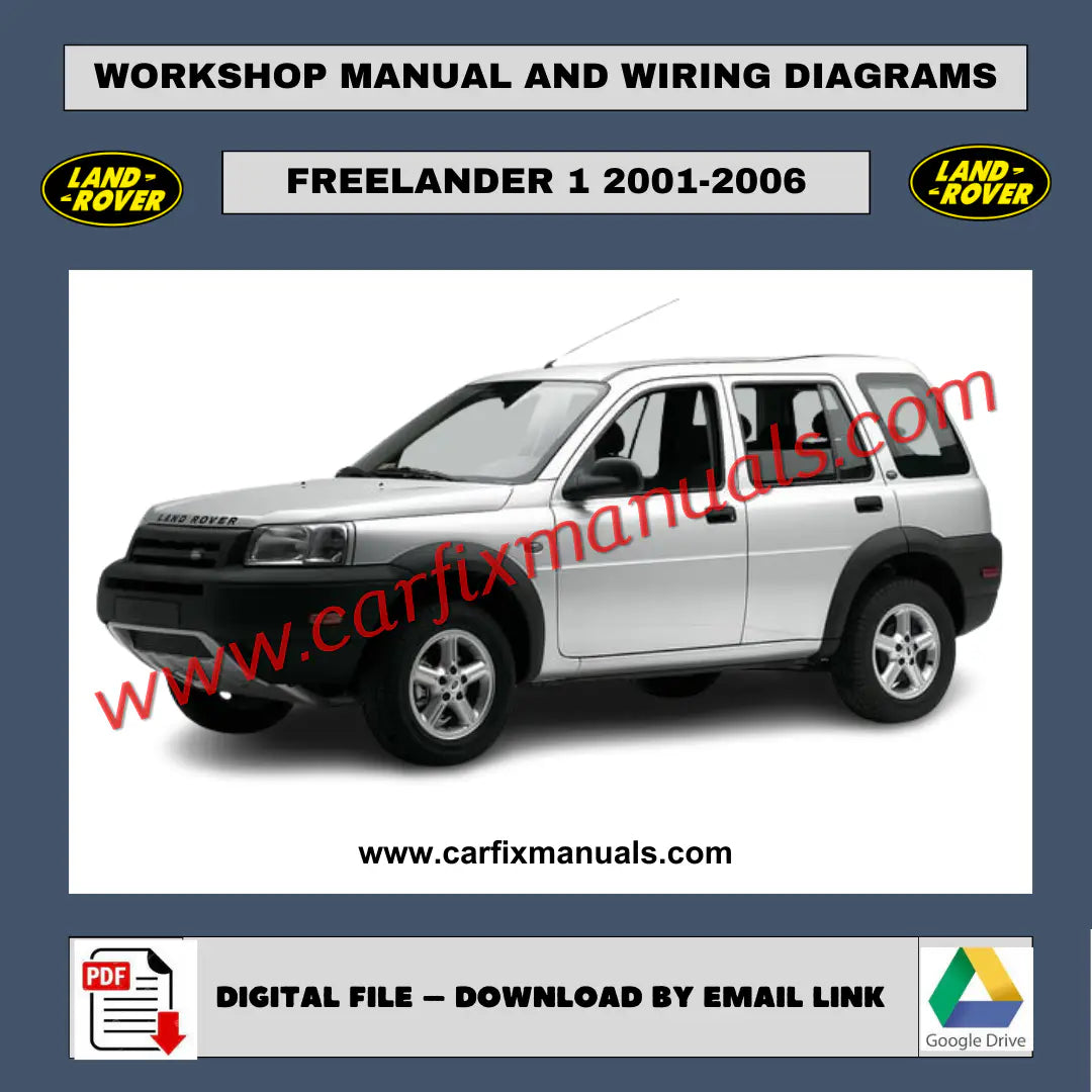 Repair Manual Land Rover Freelander 1 (2001-2006) Wiring PDF