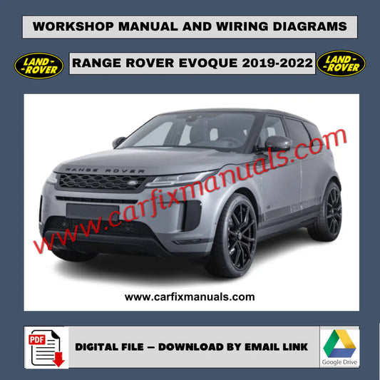 Service Manual Land Rover Range Rover Evoque (2019-2023) PDF