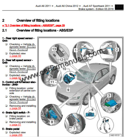 Imagen 3 - workshop-manual-audi-a6-2011-2018-with-wiring-diagrams-pdf
