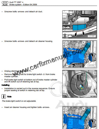 Imagen 3 - repair-manual-wiring-diagrams-audi-tt-mk2-2006-2014-pdf