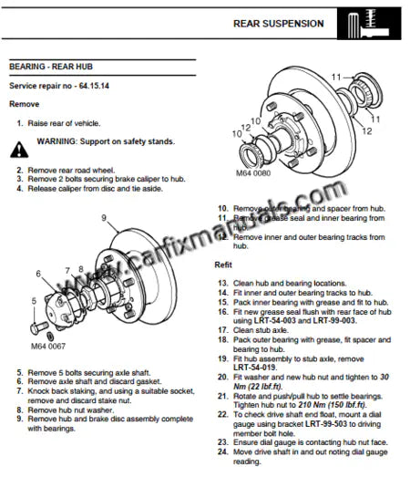 Imagen 3 - service-wiring-manual-land-rover-defender-td5-1998-2002