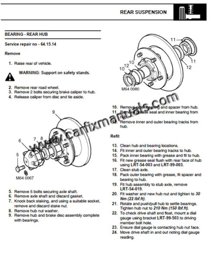 Imagen 3 - service-wiring-manual-land-rover-defender-td5-1998-2002