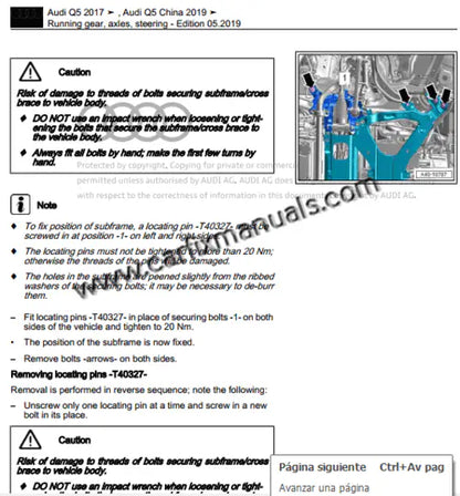 Imagen 3 - workshop-manual-audi-q5-sq5-2017-2020-includes-wiring-pdf
