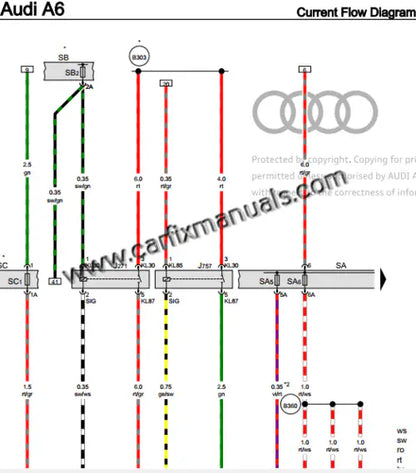 Imagen 4 - workshop-manual-audi-a6-2018-2020-wiring-diagram-pdf