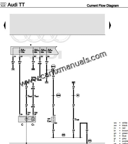 Imagen 4 - repair-manual-wiring-diagrams-audi-tt-mk2-2006-2014-pdf