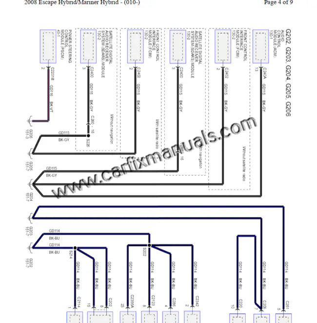 Imagen 2 - service-manual-ford-escape-2008-2012-electrical-schematics