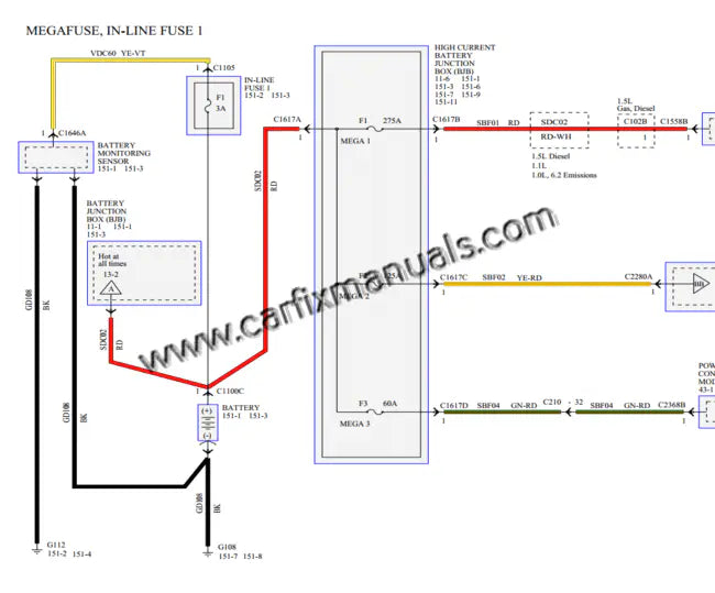 Imagen 3 - service-manual-ford-fiesta-2017-2021-wiring-diagrams-pdf