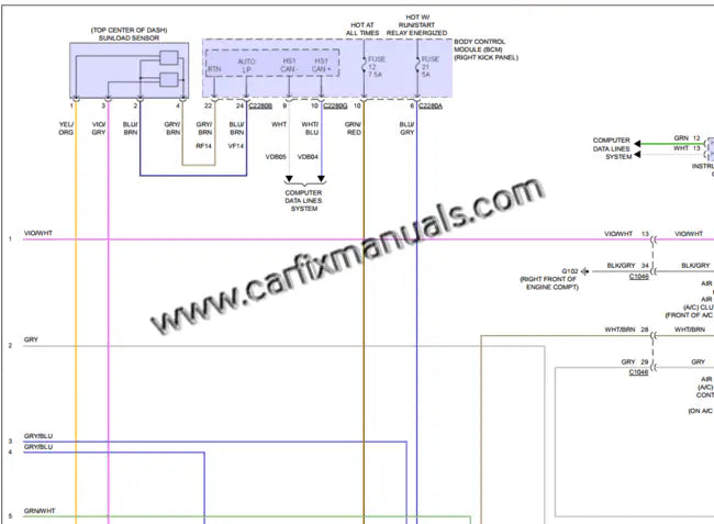 Imagen 3 - service-manual-wiring-diagram-ford-mustang-2015-2017-pdf