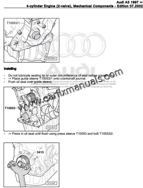 Imagen 5 - factory-repair-manual-audi-a3-1997-2003-wiring-diagrams