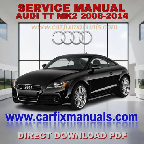 Ultimate aluminum-steel hybrid workshop encyclopedia for the Audi TT Mk2 (2006-2014), containing searchable PDF format data for Space Frame (ASF) structural repairs, Roadster soft-top hydraulics, and 
