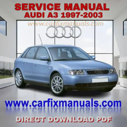 Ultimate premium hatchback workshop encyclopedia for the Audi A3 8L (1997-2003), containing searchable PDF format data for body panel alignment, interior trim removal, and factory-authorized torque se