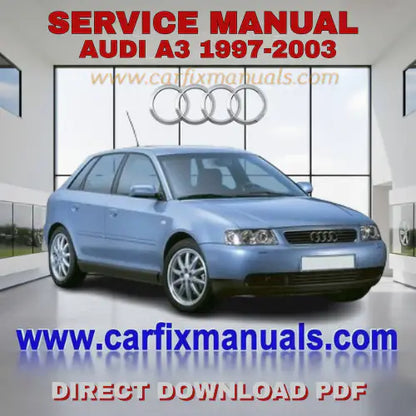 Ultimate premium hatchback workshop encyclopedia for the Audi A3 8L (1997-2003), containing searchable PDF format data for body panel alignment, interior trim removal, and factory-authorized torque se