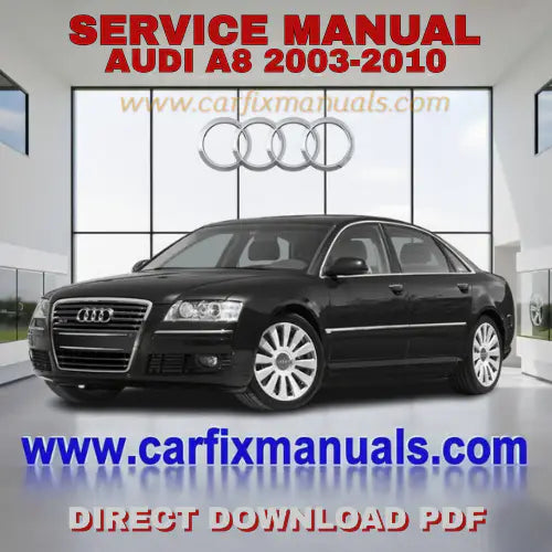 Ultimate luxury flagship workshop encyclopedia for the Audi A8 D3 (2003-2010), containing searchable PDF format data for Aluminum Space Frame (ASF) structural integrity, interior luxury trim removal, 