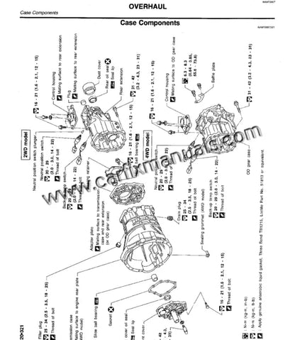 Imagen 3 - official-workshop-manual-nissan-pathfinder-r50-1996-2000