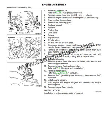 Imagen 5 - official-repair-manual-nissan-pathfinder-r50-2001-2004-pdf
