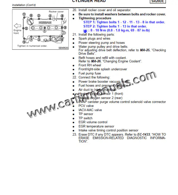 Imagen 5 - service-repair-manual-nissan-sentra-b15-2000-2001