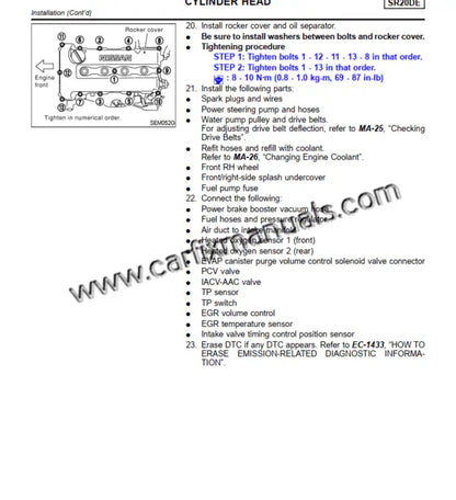 Imagen 5 - service-repair-manual-nissan-sentra-b15-2000-2001