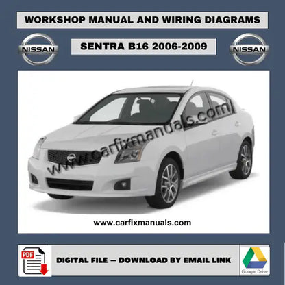 All-in-one factory service suite for the sixth-generation Nissan Sentra (2006-2009), providing a comprehensive digital reference for professional mechanical and electrical troubleshooting. High-resolu