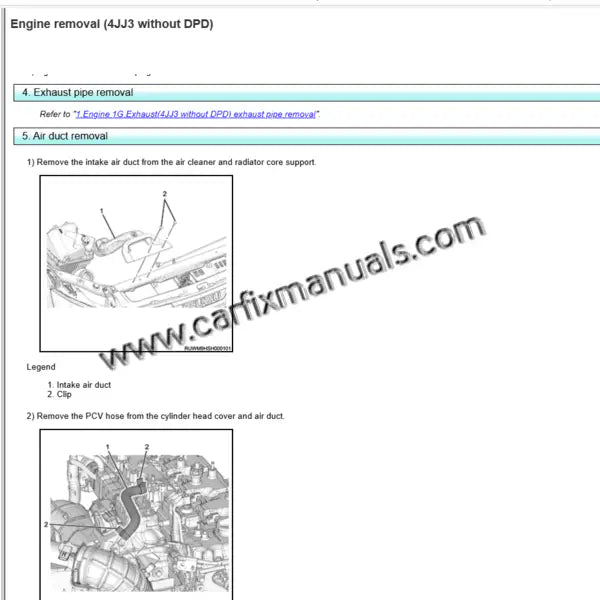 Imagen 2 - service-manual-isuzu-dmax-2021-2024-official-interactive