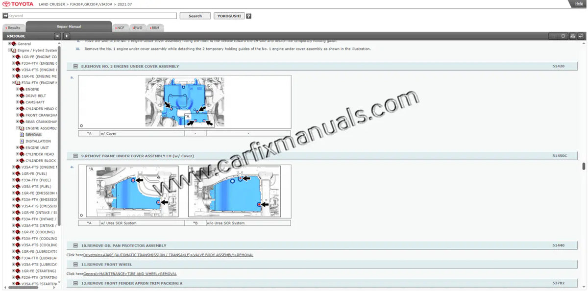 Imagen 2 - repair-manual-toyota-land-cruiser-j300-2021-2022-official