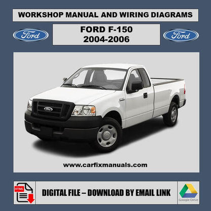 Ultimate truck restoration library for the 2004-2006 Ford F-150 & Lincoln Mark LT, integrating clickable structural repair data and full-vehicle troubleshooting trees into a high-speed navigable HTML 