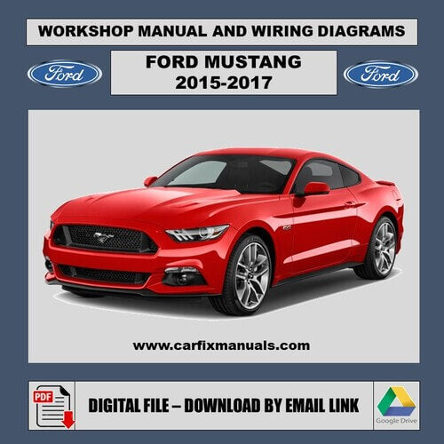 Comprehensive 3,000-page workshop encyclopedia for the 2015-2017 Ford Mustang, integrating searchable PDF format data for Flat Rock factory torque sequences, body structural alignment, and ADAS sensor
